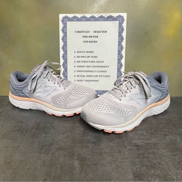 New Balance 940v4 W940GP4 Gray Women's Wide Running Shoes Size 9.5D - Picture 2 of 16